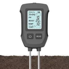 Precision 5 in 1 Soil Tester Fertility, Moisture, Temperature, pH and Sunlight Meter
